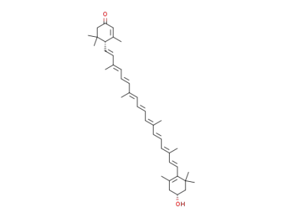 (3R,6'R)-3-hydroxy-β,ε-caroten-3'-one