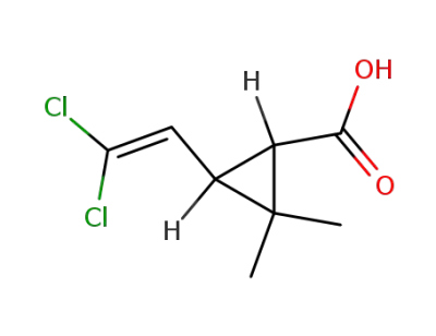 3-(2,2-dichlorovinyl)-2,2-dimethylcyclopropanecarboxylic acid