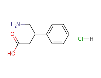 (±)-3-carboxy-2-phenylpropan-1-aminium chloride