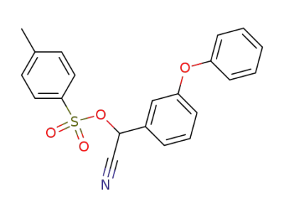 alpha-cyano-3-phenoxybenzyl p-toluene sulphonate