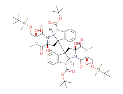 C<sub>52</sub>H<sub>76</sub>N<sub>6</sub>O<sub>14</sub>Si<sub>2</sub>